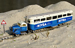 Set Inselbahn Sylt "Borgward Leichttriebwagen", Art. 150x